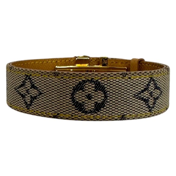 LOUIS VUITTON MINI LIN MONOGRAM WISH BRACELET - Picture 4 of 9